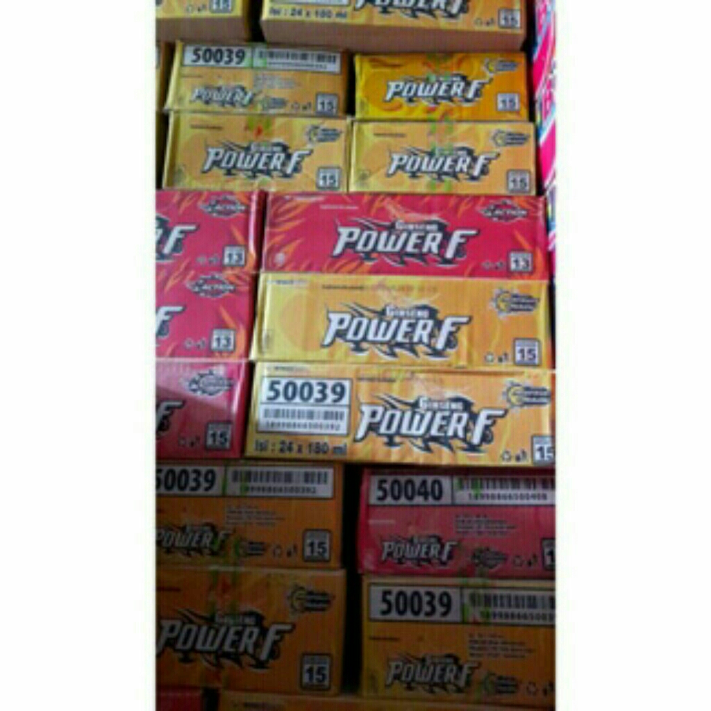 

MINUMAN POWER F SATU DUS