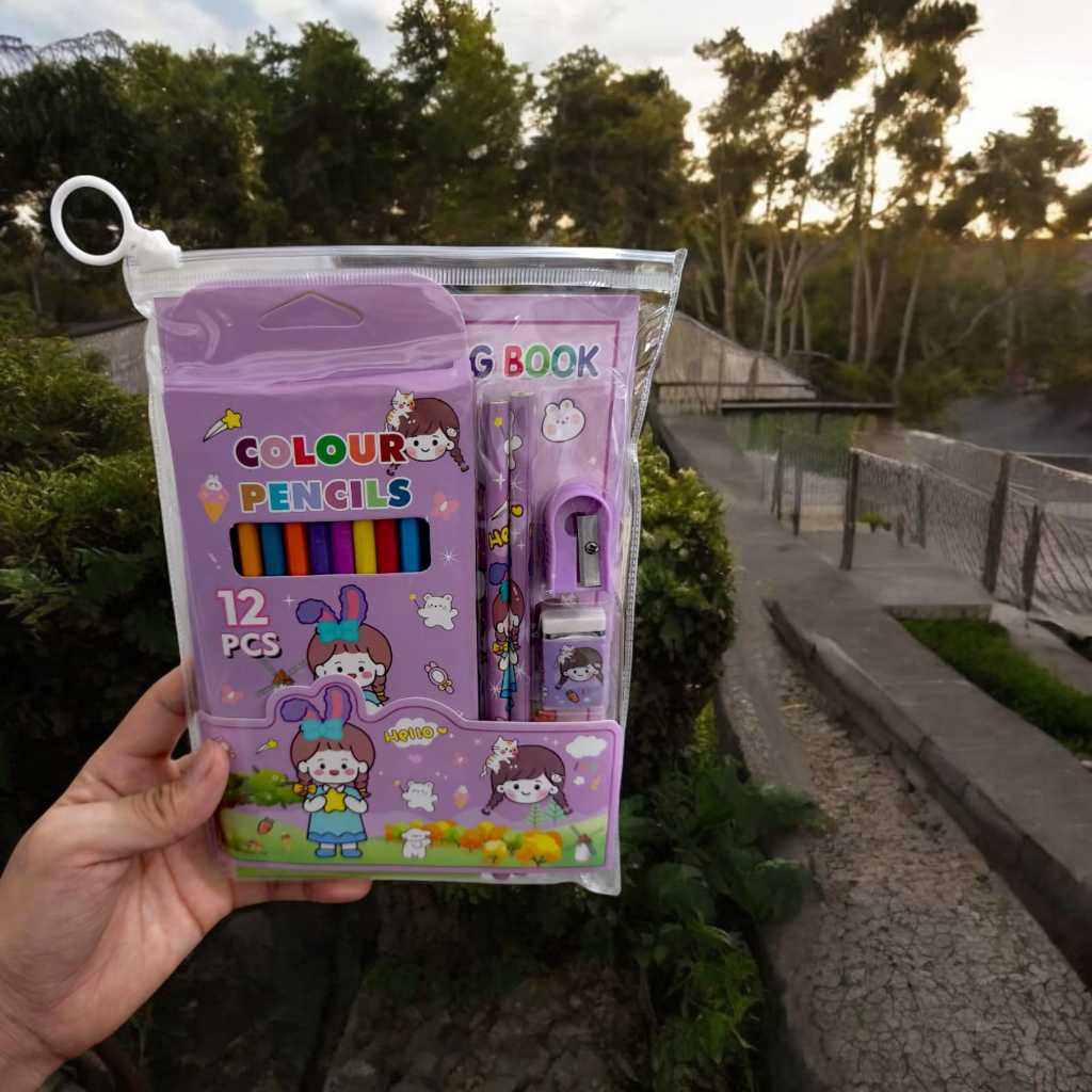 

SOS Set Alat Tulis Fancy 8818/8816/9912/6016 Blister/Stationery Set / Fancy Set