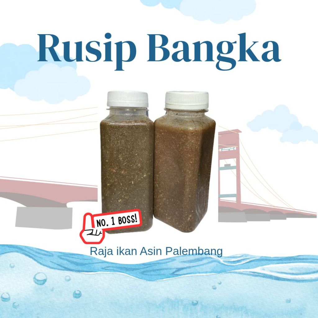 

Rusip Ikan Khas Bangka olahan rumahan ♛Kualitas Premium 300gr