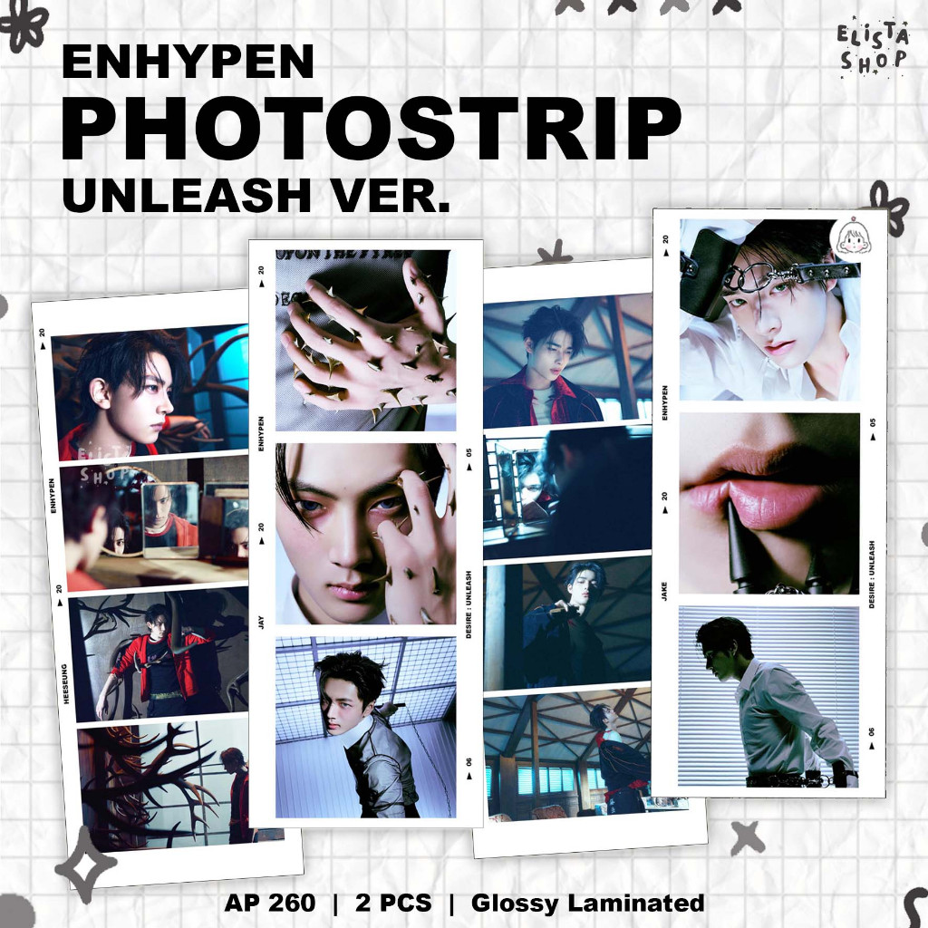 Photostrip Enhypen Desire Unleash