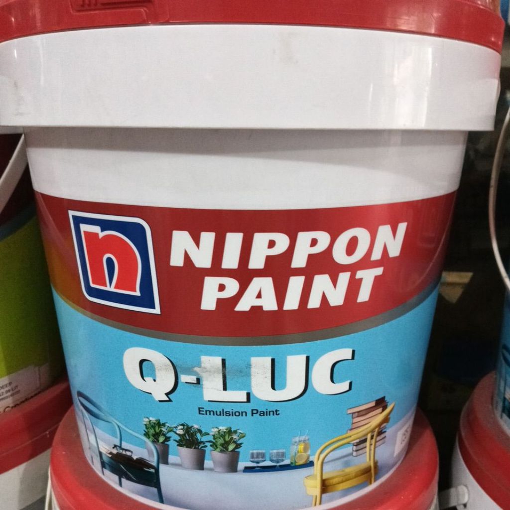 cat tembok qluc QLUC 18kg cat interior qluc pail