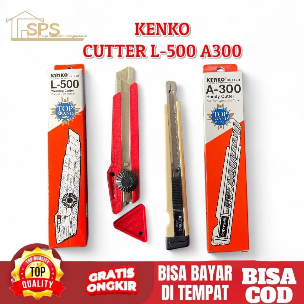 

Cutter Kenko Pemotong Serbaguna A300 L500 Besar Dan Kecil