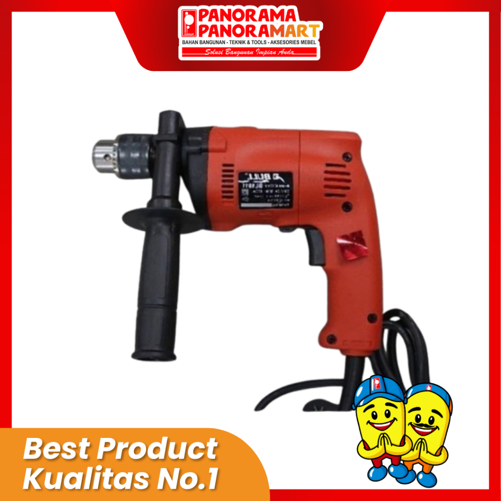 MESIN BOR BULL BL-1811 / Mesin Bor Palu by BULL BL1811 - 1/2" (13mm) - Mesin Bor Palu by BULL BL1811