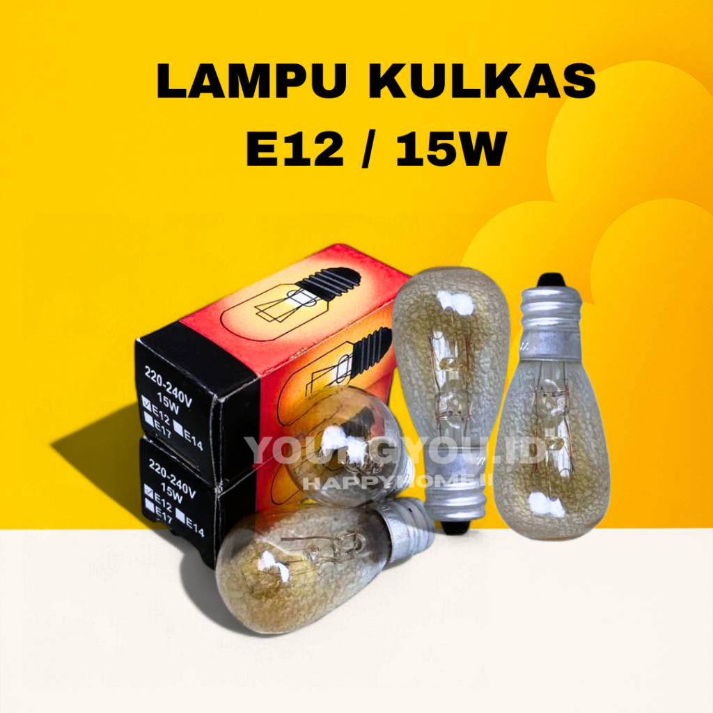 LAMPU | LAMPU KULKAS | LAMPU SHOWCASE | LAMPU LAMPU KULKAS UKURAN E12