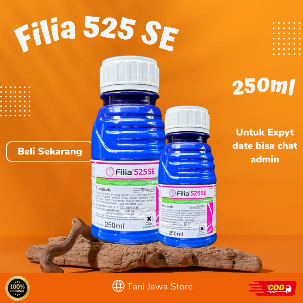 FILIA 525 SE - FUNGISIDA 250 ML (100% ORIGINAL) Pengendali Jamur Pada Tanaman