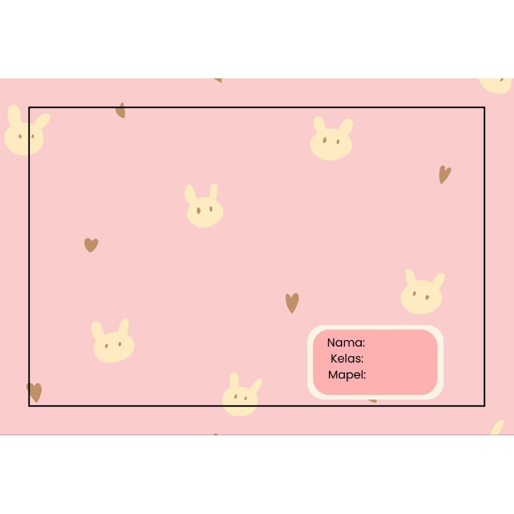 

Sampul Buku/ Sampul Buku Aesthetic/ Sampul Buku Lucu/ Sampul Buku Pink