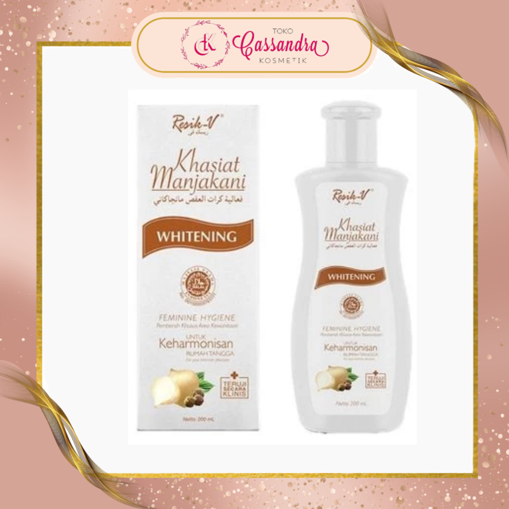 RESIK V KHASIAT MANJAKANI WHITENING 200ml