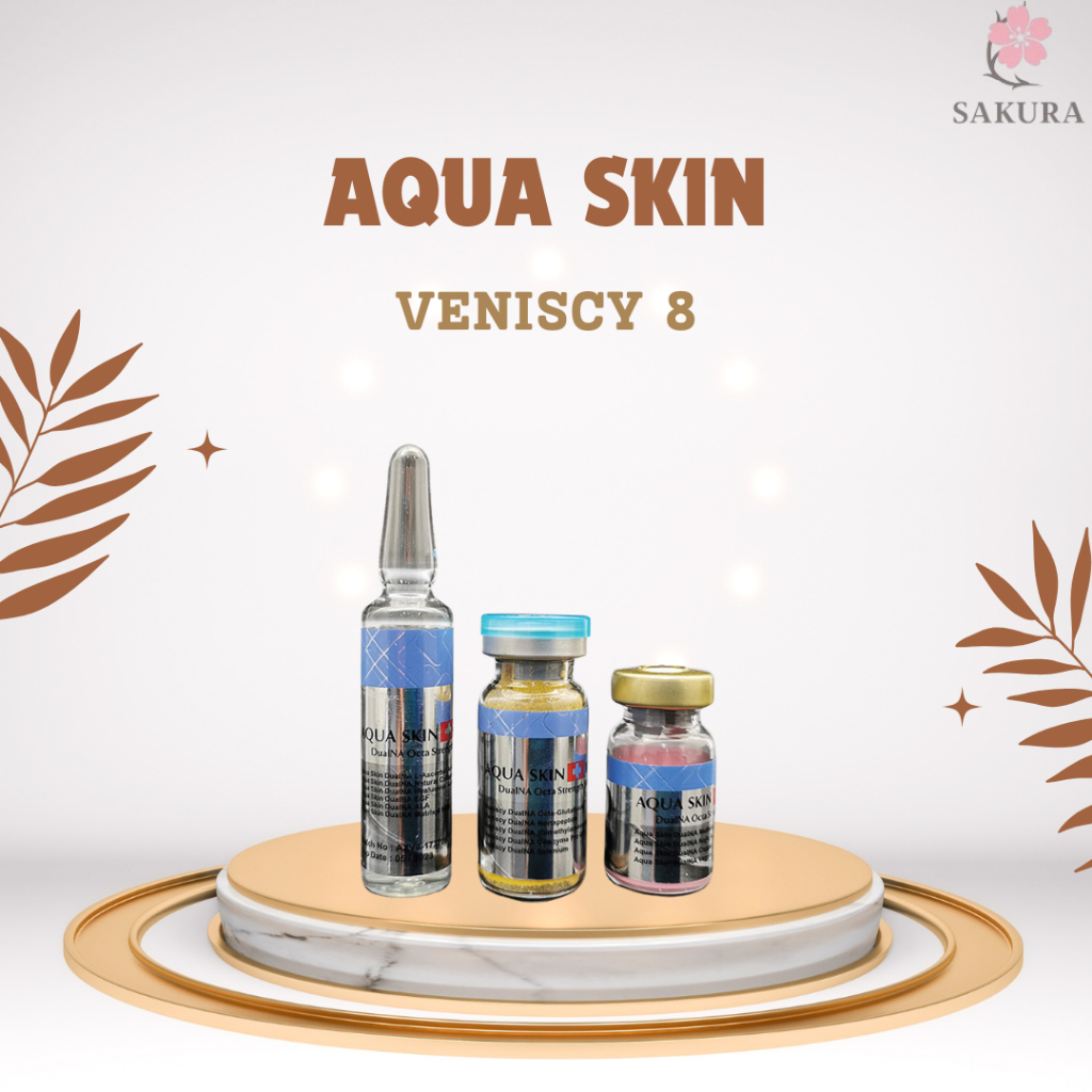 ASV V8 Aqua Skin Veniscy 8 DualNA Octa Strength Whitening Mencerahkan Memutihkan Warna Kulit ORIGINA