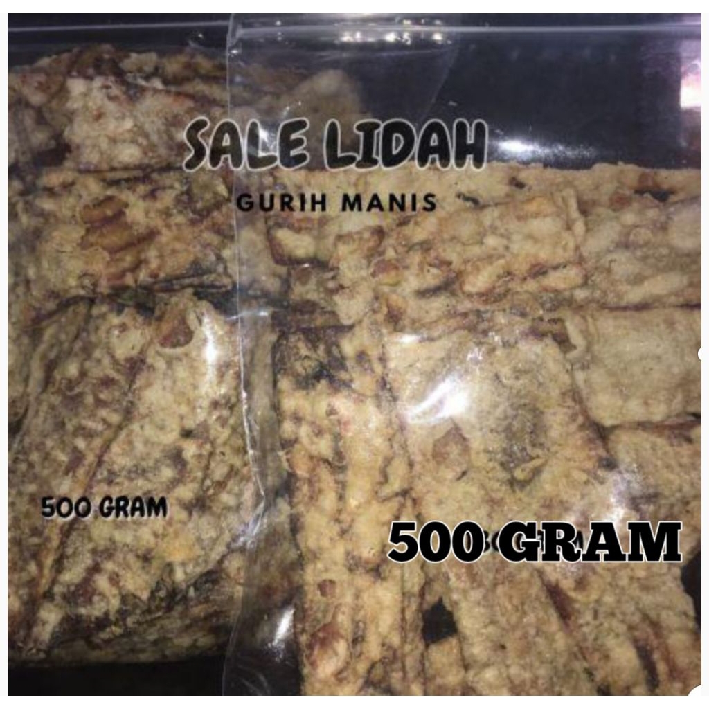 

500 Gram Pisang Sale Lidah / Pisang Sale kiloan