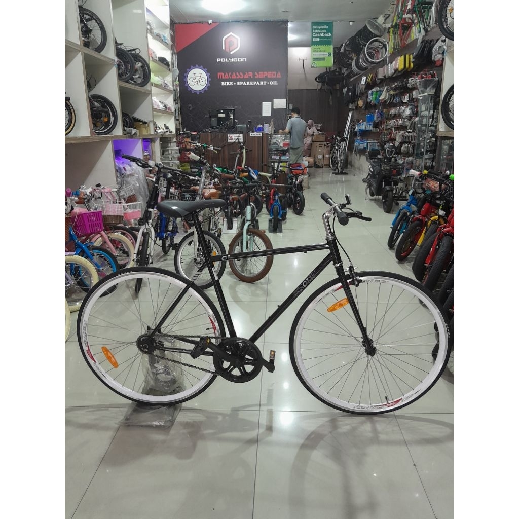 SEPEDA FIXIE UNITED SOLOIST 01 700C REM TORPEDO