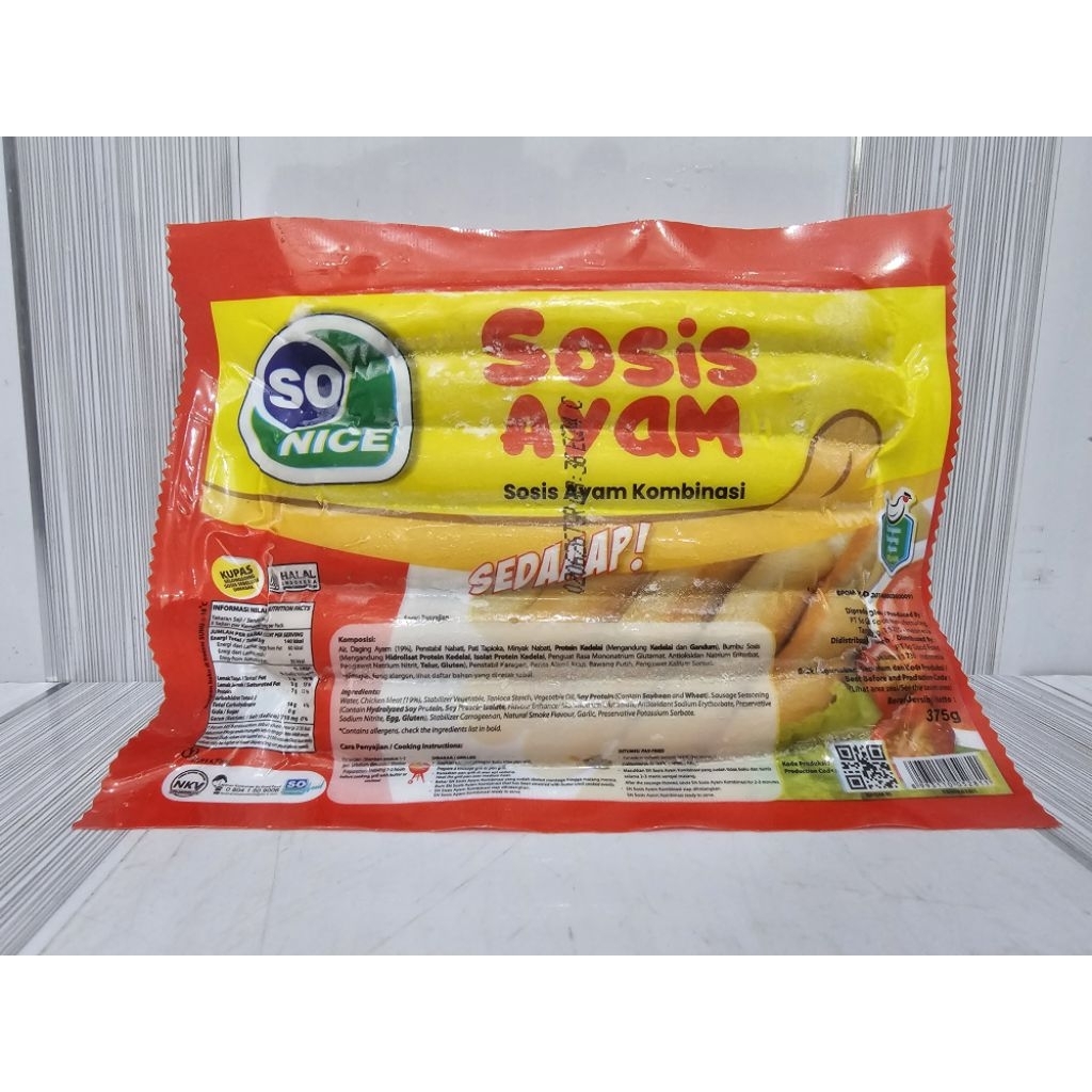 

So Nice Sosis Ayam 375g