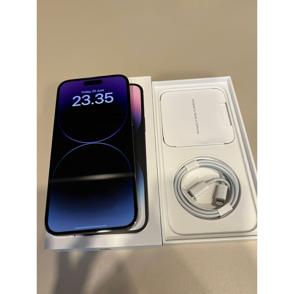 iPhone 14 Pro Max 128GB - Deep Purple Ex Inter / Bekas / Second Original MULUS