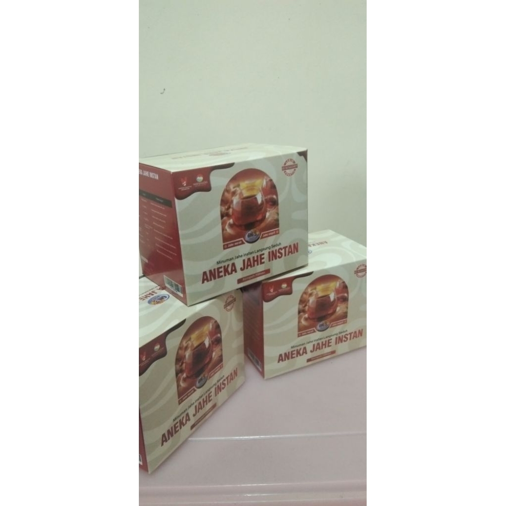 

Jahe instan kemasan box