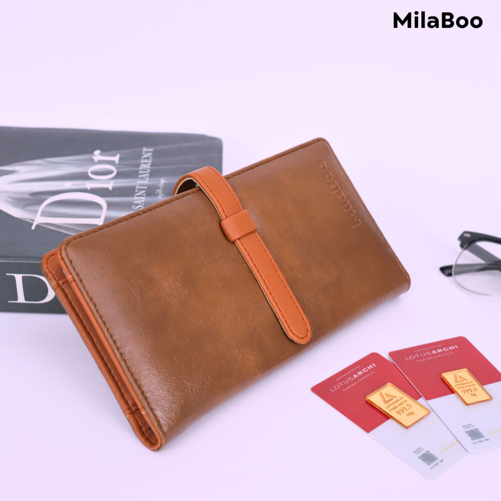MilaBoo Dompet Emas Logam Mulia Antam Besar Album Logam Mulia Perhiasan