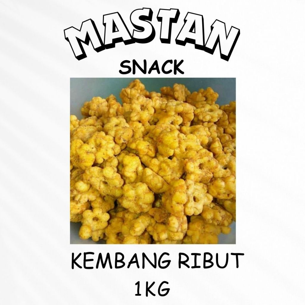 

[1kg] Ajisan Snack Kembang Ribut Bunga Sakura Renyah