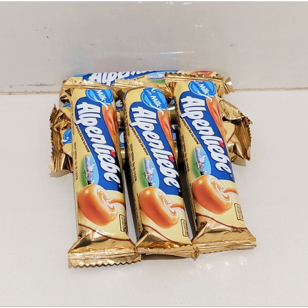

Alpenliebe Stick 32 gram With Milk Kembang Gula rasa Susu Karamel - Permen Susu Karamel
