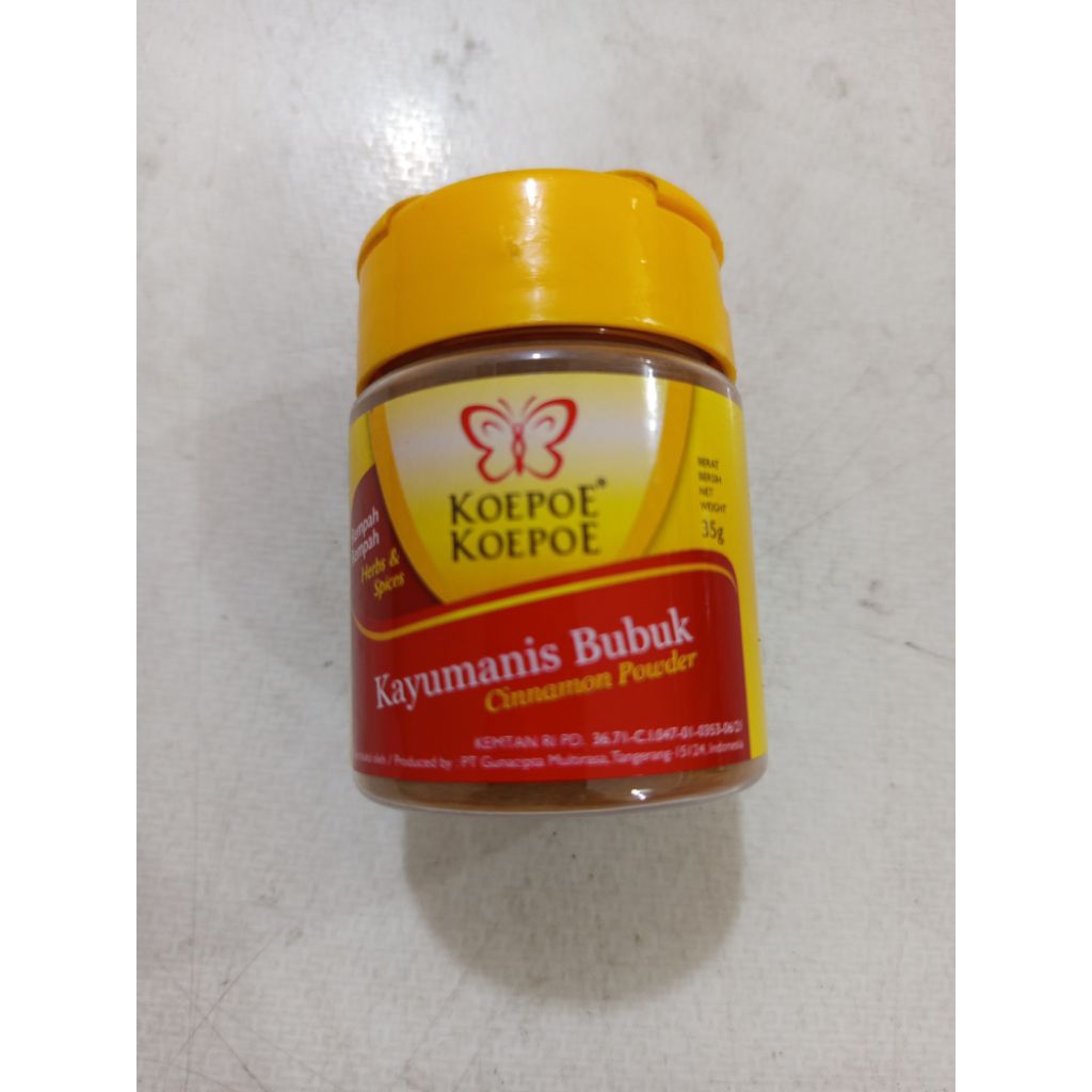 

KOEPOE KOEPOE kayu manis bbuk 35gram