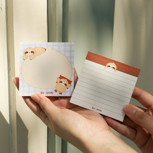 

Memopad Slo the Sloth