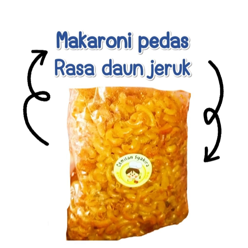 

Cemilan makaroni pedas rasa daun jeruk Makaroni cikruh 1kg