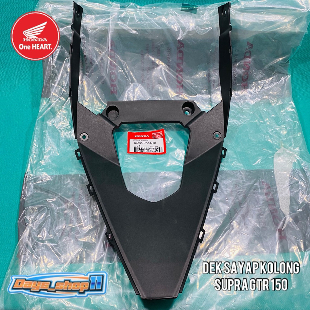 Cover dek sayap bawah Tahanan Lumpur Supra GTR 150