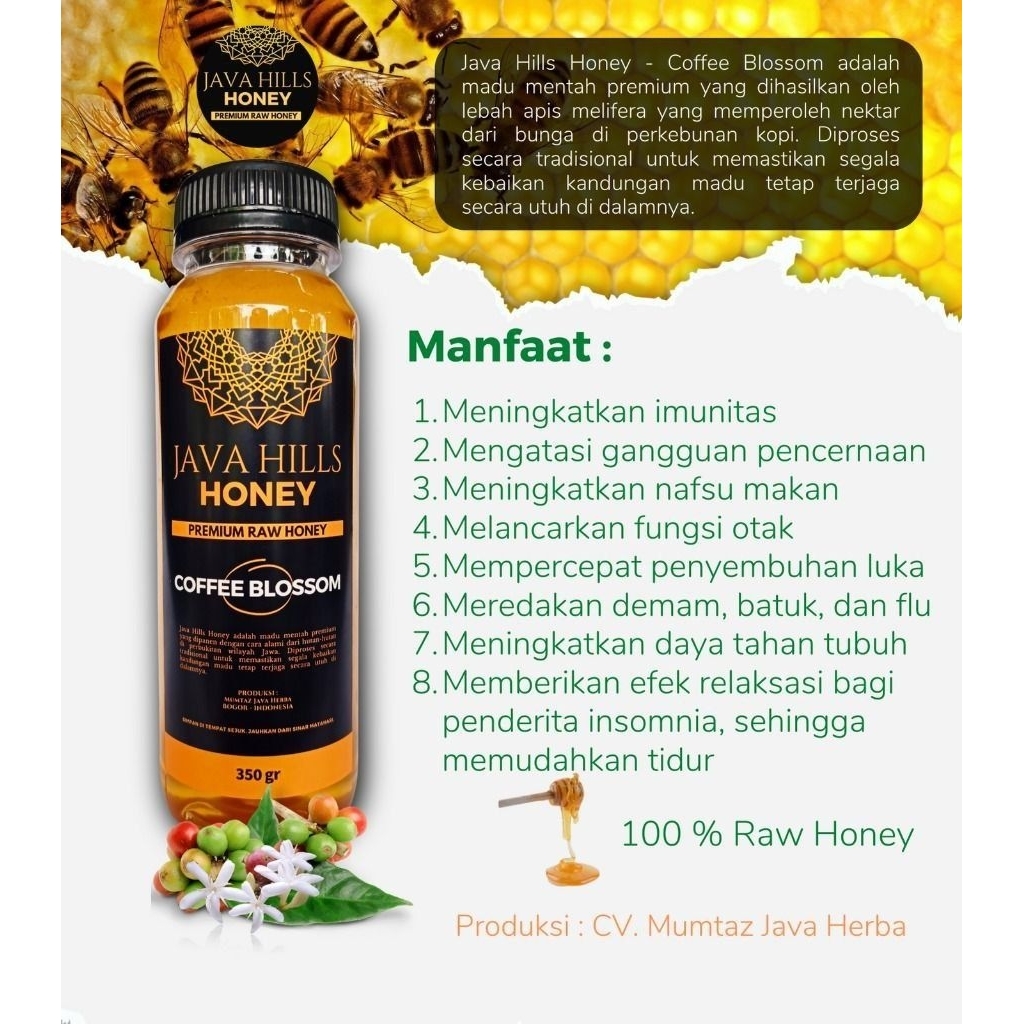

MADU MULTIFLORA JAVA HILLS HONEY