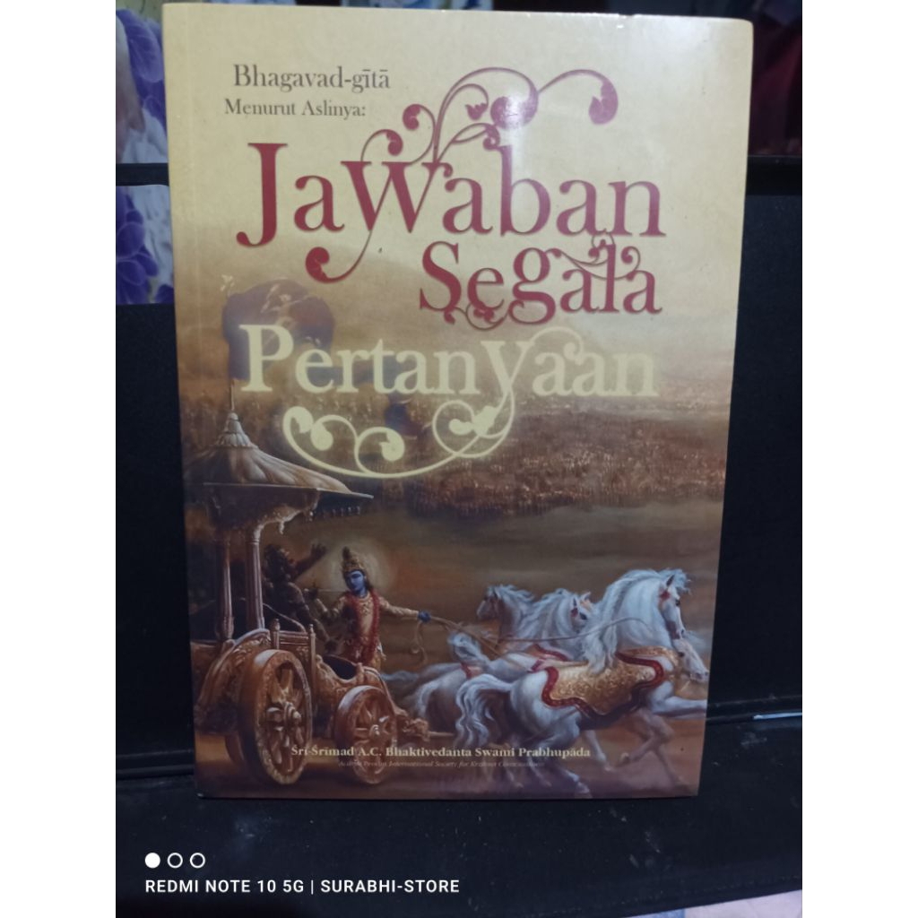 Bhagavad Gita menurut aslinya Jawaban  segala pertanyaan