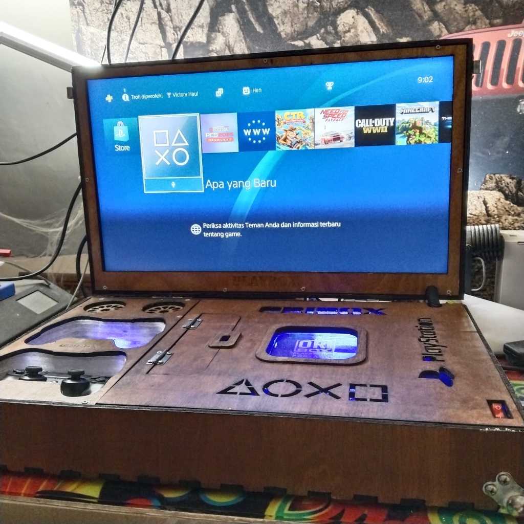 Playbox Oribox Standart Tipe B - Playbox PS Box Portable PS3 PS4 Nintendo Switch Case Game