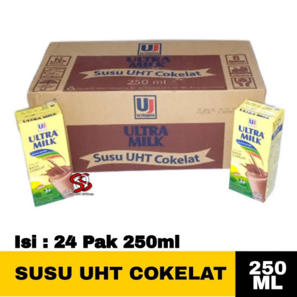 

Susu UHT Ultra Milk 250ml 24 pcs