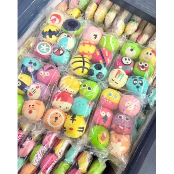 

BAKPAO / DONAT KARAKTER ISI 6 PCS (FROZEN FOOD)