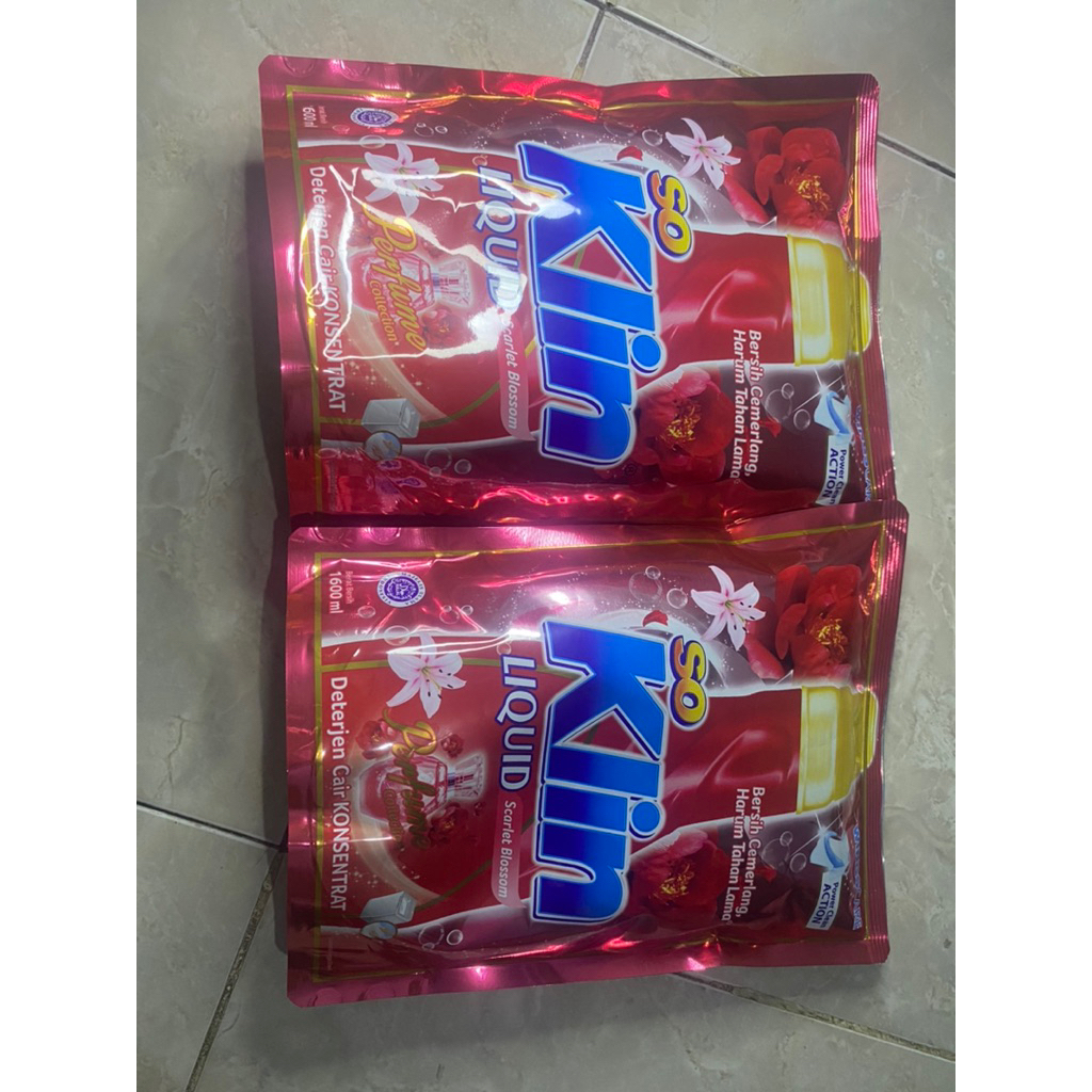 Paket murah beli 2 Soklin Liquid 1600ML dapat 2 Pcs