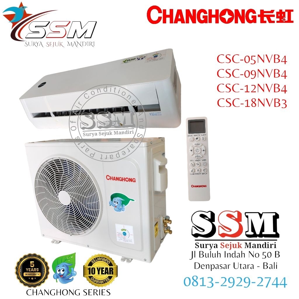 AC CHANGHONG  Turbo Deluxe Double Gold Fin Series