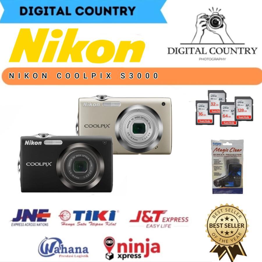 NIKON COOLPIX S3000 / KAMERA NIKON COOLPIX S3000 / NIKON S3000