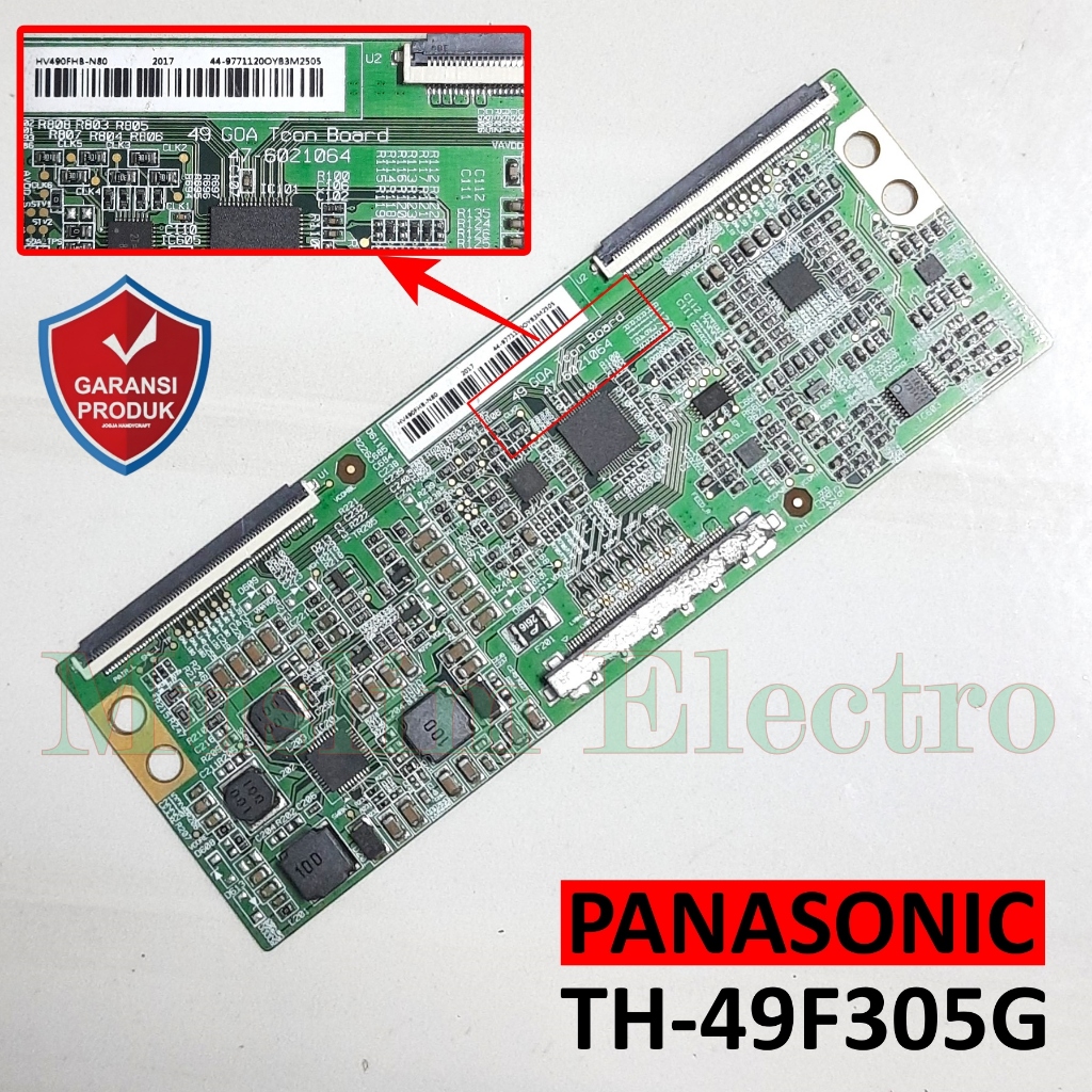 Tcon LED TV PANASONIC TH-49F305G TH-49F305 49F305G 49F305