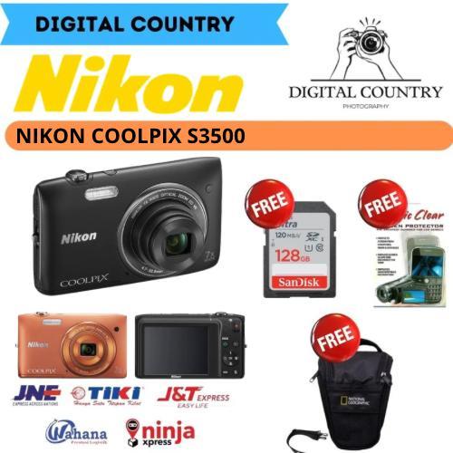 NIKON COOLPIX S3500 / KAMERA NIKON COOLPIX S3500 / NIKON S3500