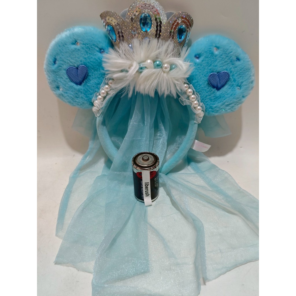 tag pudar hongkong disneyland minnie mouse headband bandana merchandise bando anak
