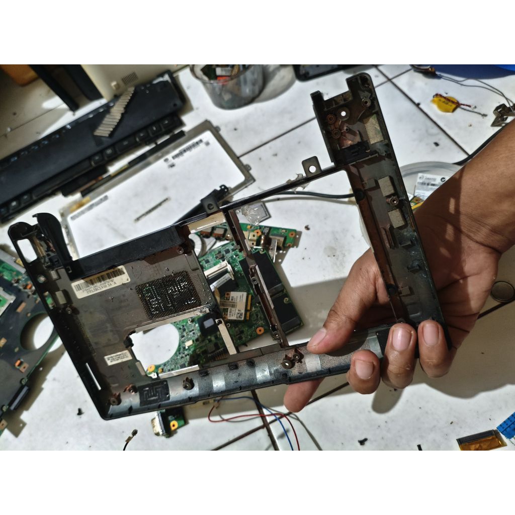 casing bawah notebook Lenovo s10 3
