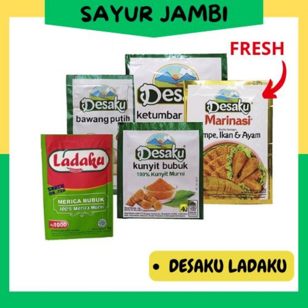 

Ladaku / Desaku marinasi Bumbu per sachet~sayurjambi
