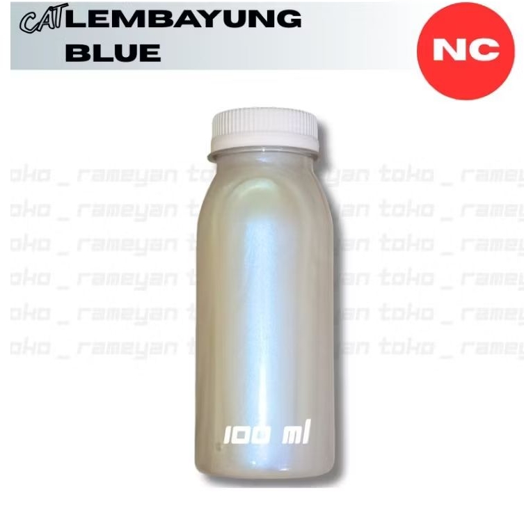 Cat Lembayung Biru NC 100ml, Pearl Blue, Mutiara Lembayung Biru,BUKAN PILOX , Cat Body Motor, Cat bo