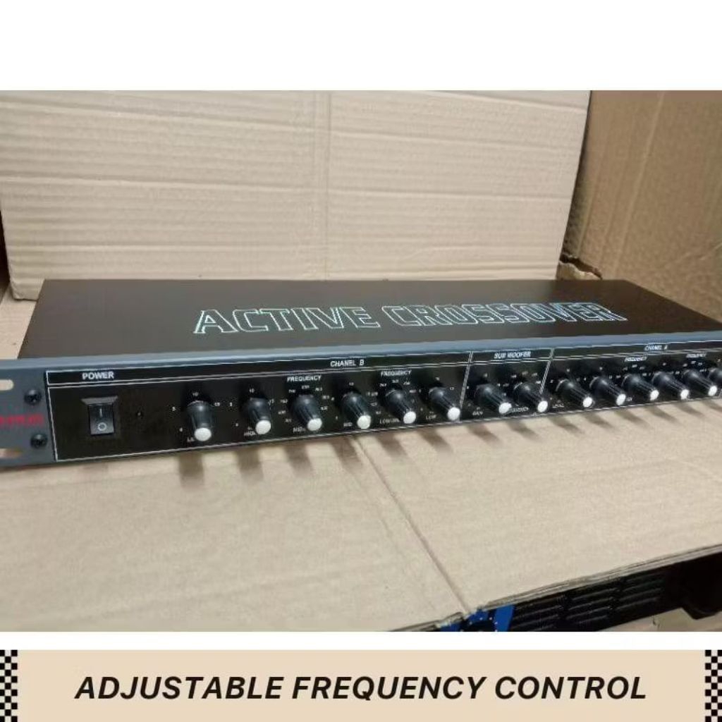 Crossover aktif speaker 4way siap pakai