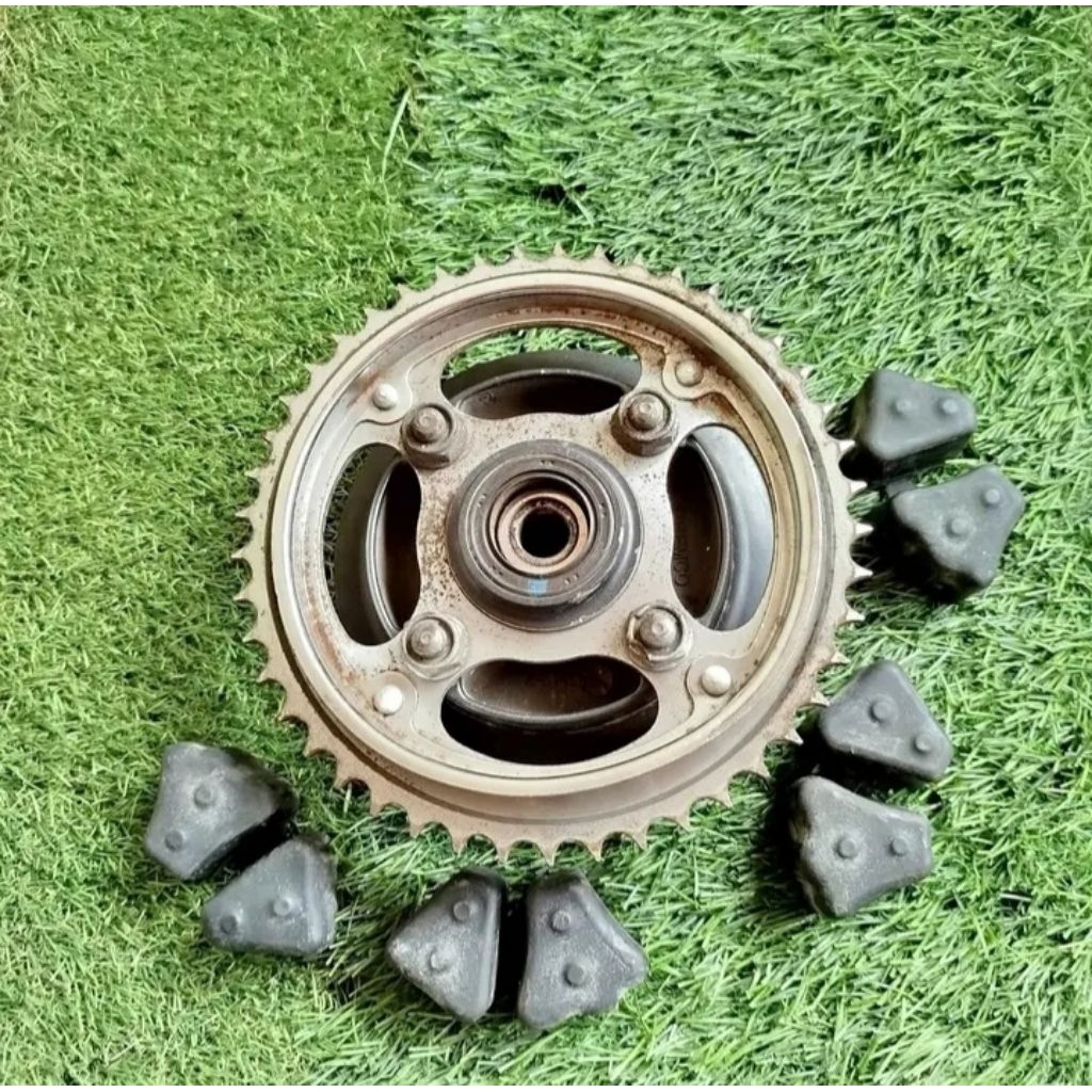 Nap Gear Dudukan Gear Belakang 1Set Honda Cb150R Led Cbr150 Led PNP Seken Original Copotan