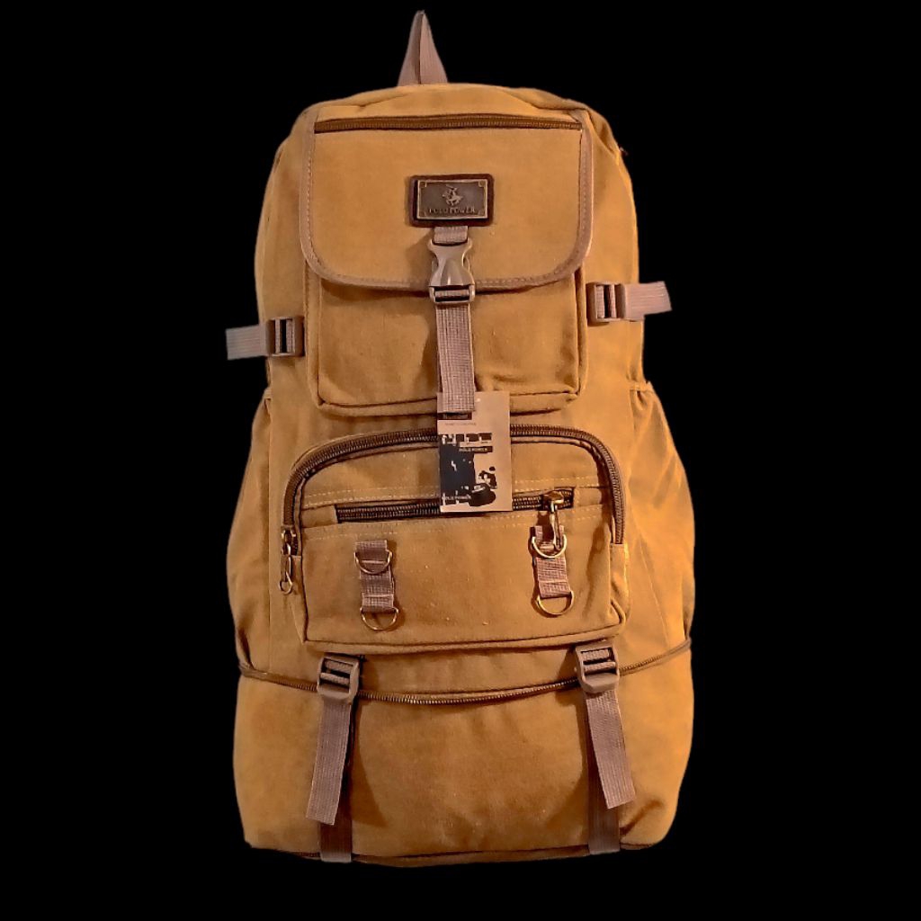 TAS RANSEL KANVAS SUPER JUMBO EKSPANDING POLO POWER
