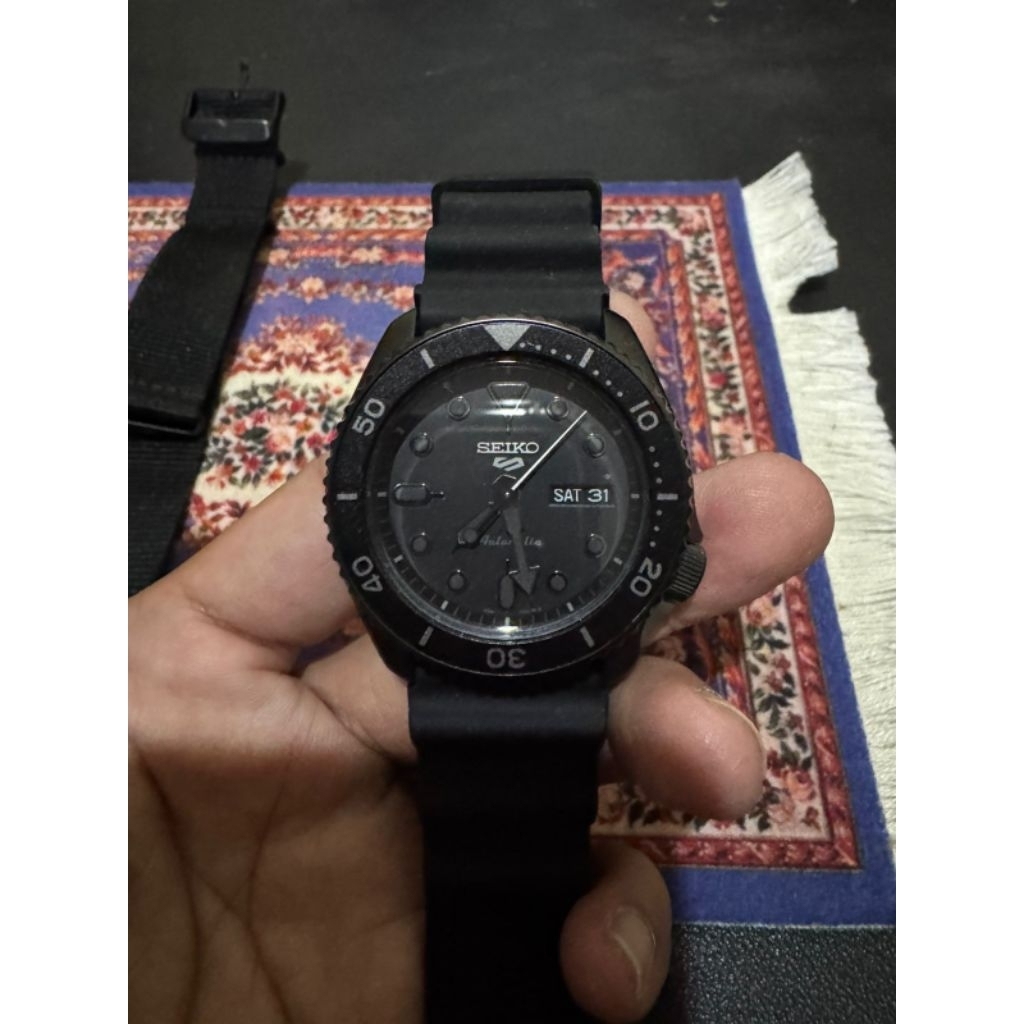 SEIKO 5 SPORT SRPD79K1 BLACK STEALTH