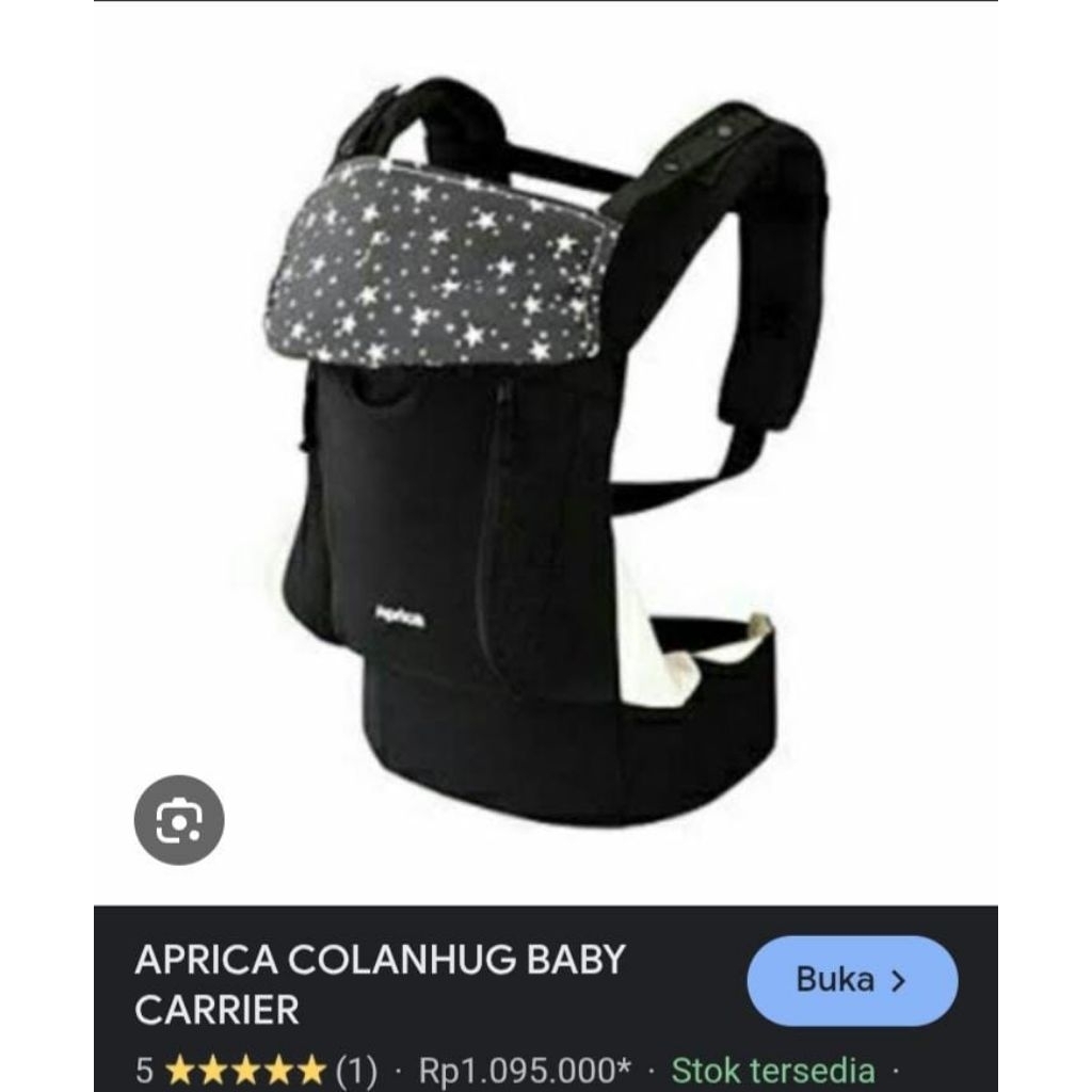 preloved Aprica Colanhug gendongan ssc