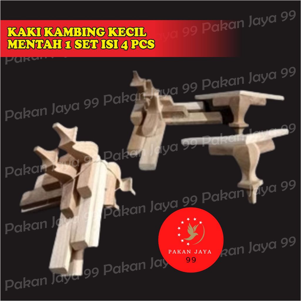 READY KAKI KAMBING KECIL KAKI SANGKAR MODEL KAMBING MUTE BAWAHAN KANDANG KOTAK BURUNG KACER KENARI