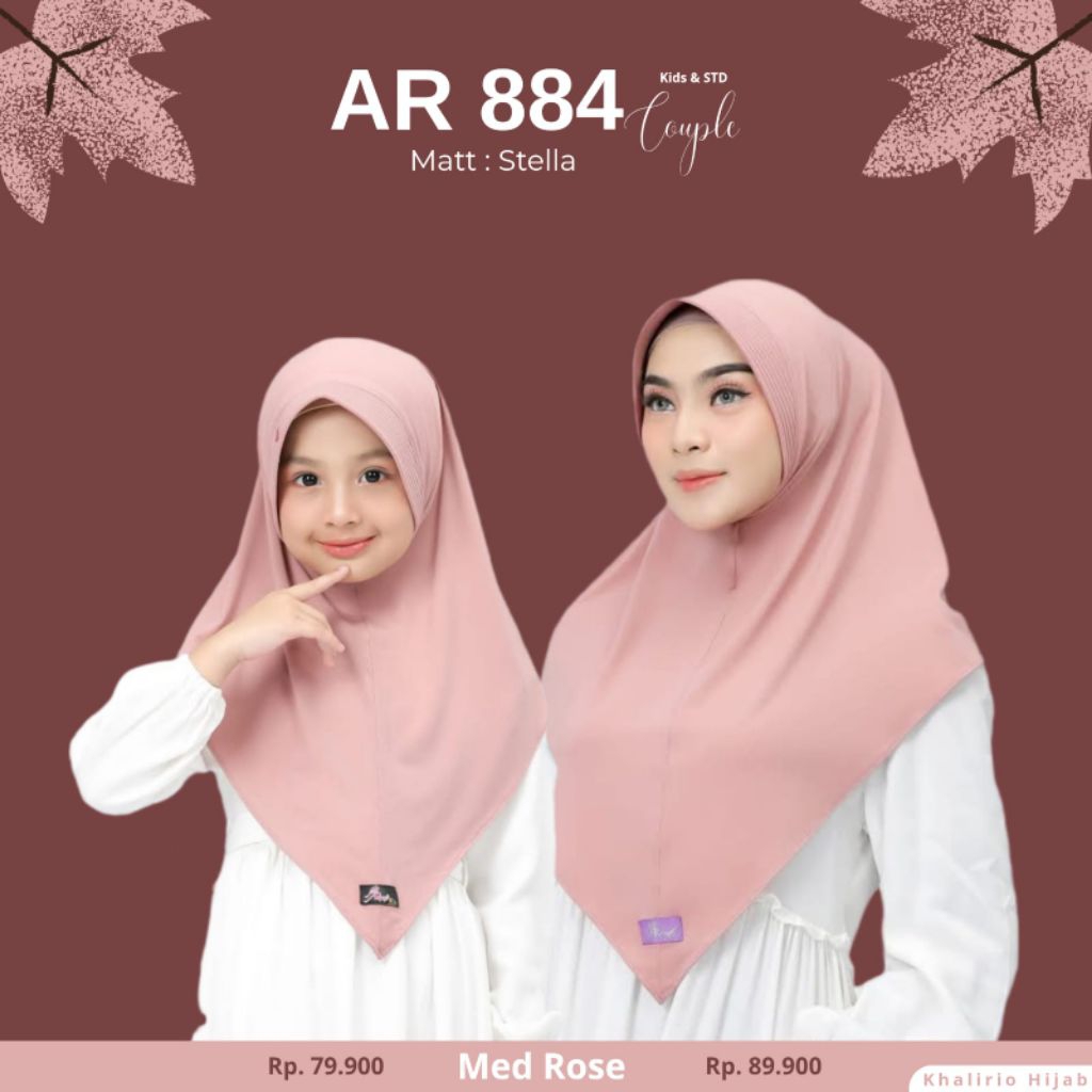 AR 884 KIDS Hijab bergo dan hijab sekolah anak by arrafi ori