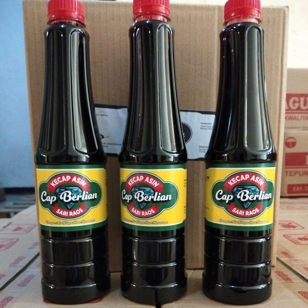 

Kecap Asin Cap Berlian 620ml