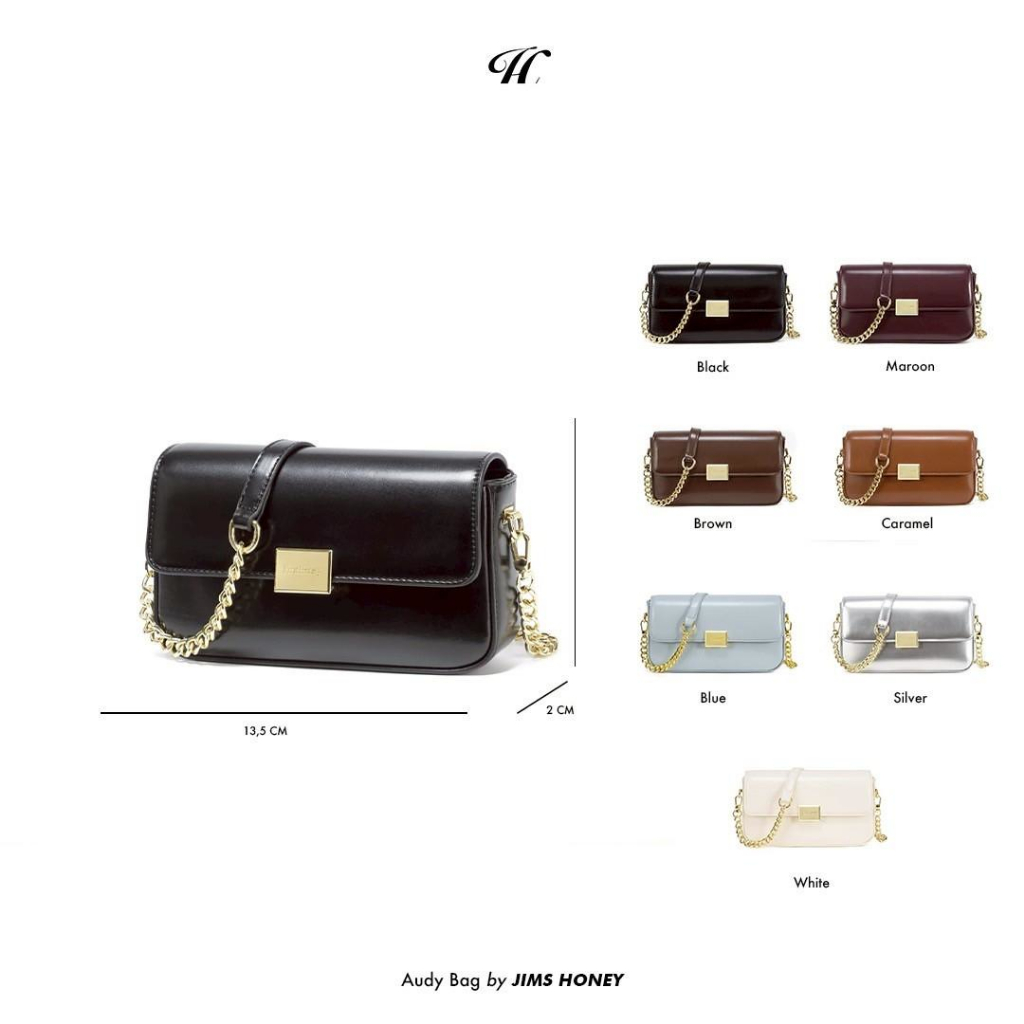 JIMS HONEY AUDY BAG Tas Selempang Wanita Terbaru Kulit Slingbag