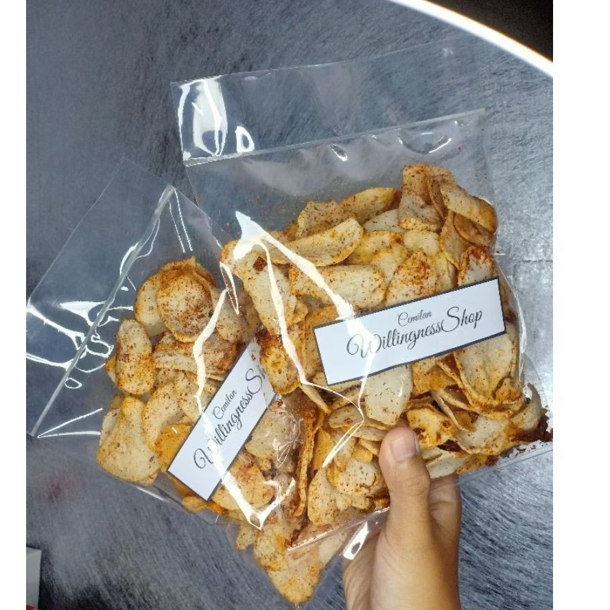 

WillingnessShop Cemilan Basreng | Baso Goreng | Pedas | Asin 120 Gram