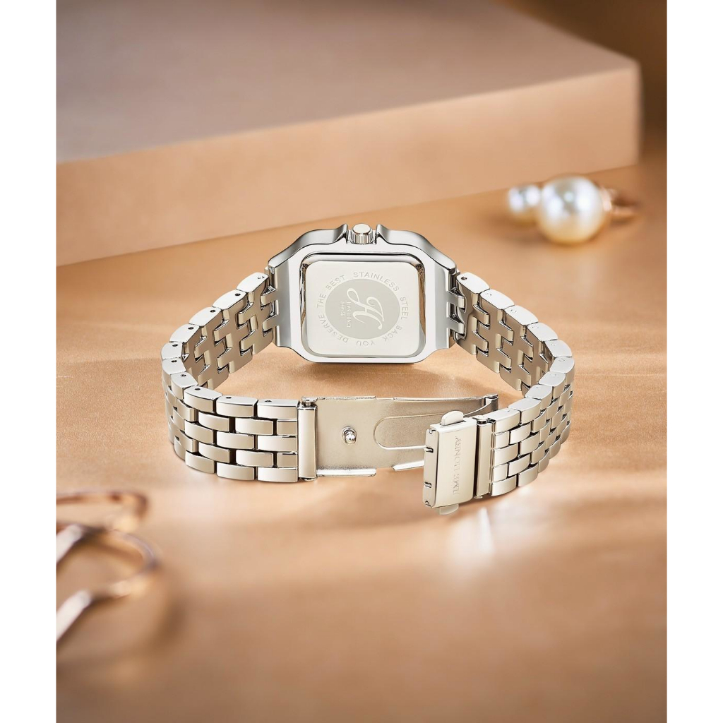 JIMS HONEY Jam Tangan Wanita JHW 56 Terbaru (Free Box & Baterai) Kaca Stainless Watches jam  tangan  wanita Elegan