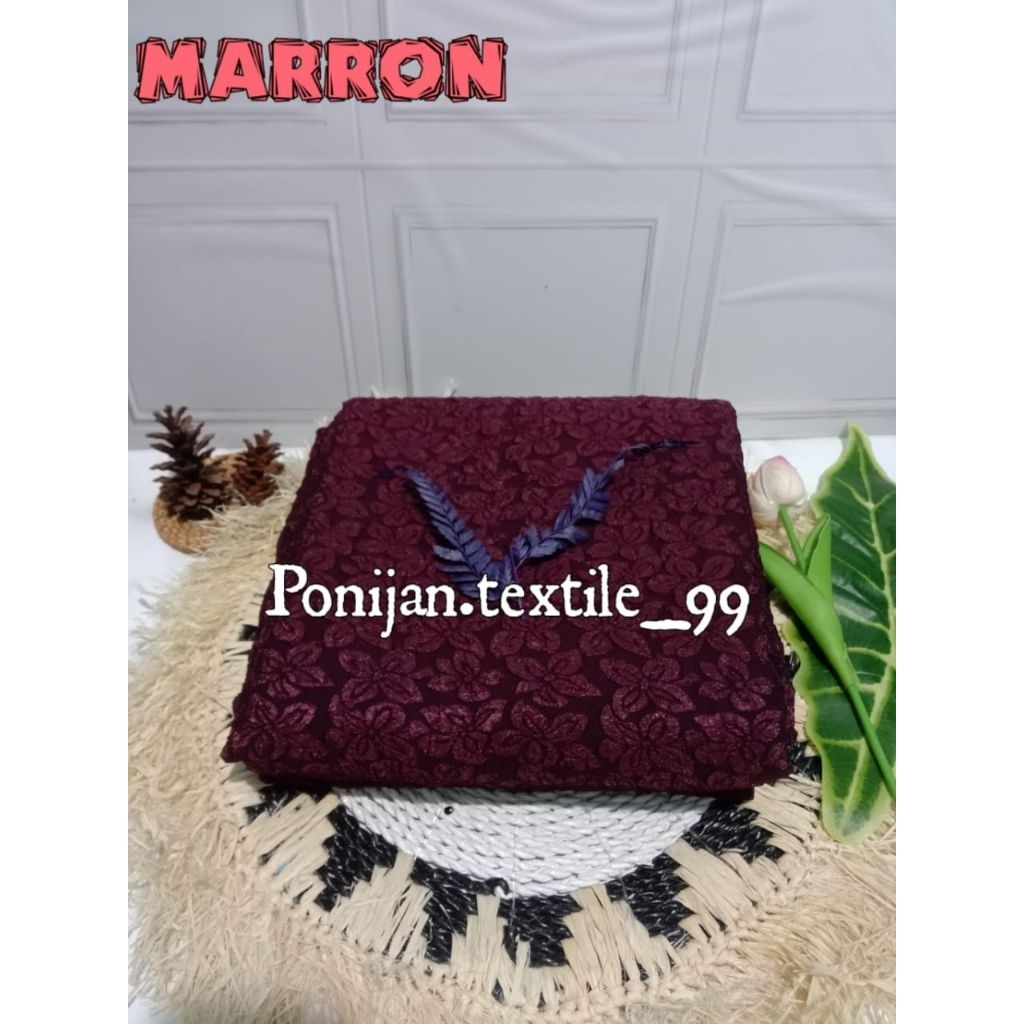 Kain Jacquard Fukuro //Bahan Kain Jacquard emboss fukuro premium